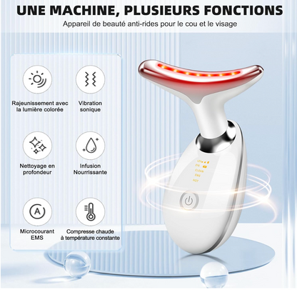 Appareil Lifting Visage™ – Sculpte, Raffermit & Lisse la Peau Instantanément