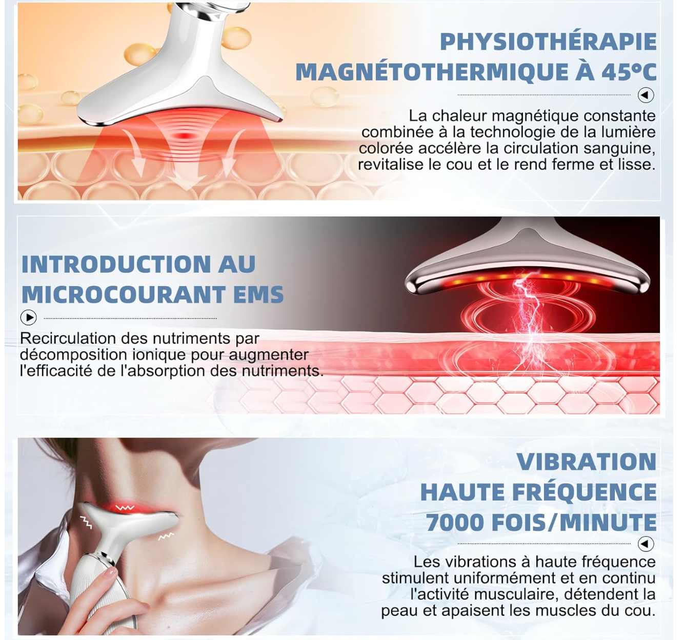 Appareil Lifting Visage™ – Sculpte, Raffermit & Lisse la Peau Instantanément